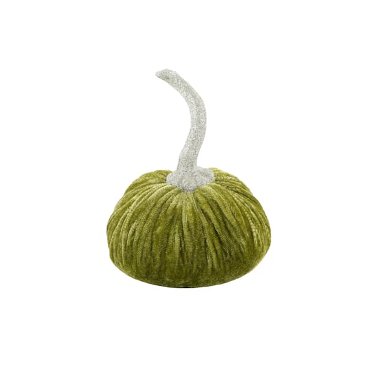 Flora Bunda® 5" Velvet Decorative Pumpkin